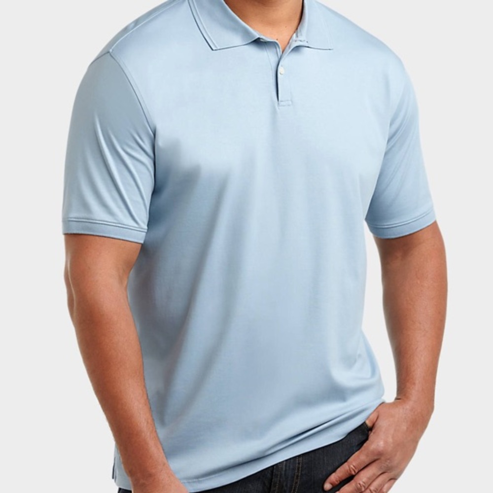 Calvin Klein Light Blue Polo Shirt